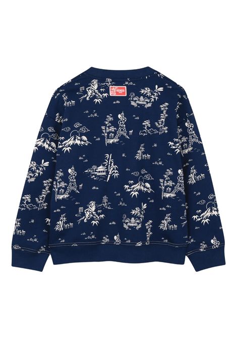 Felpa con stampa KENZO KIDS | K6165884N